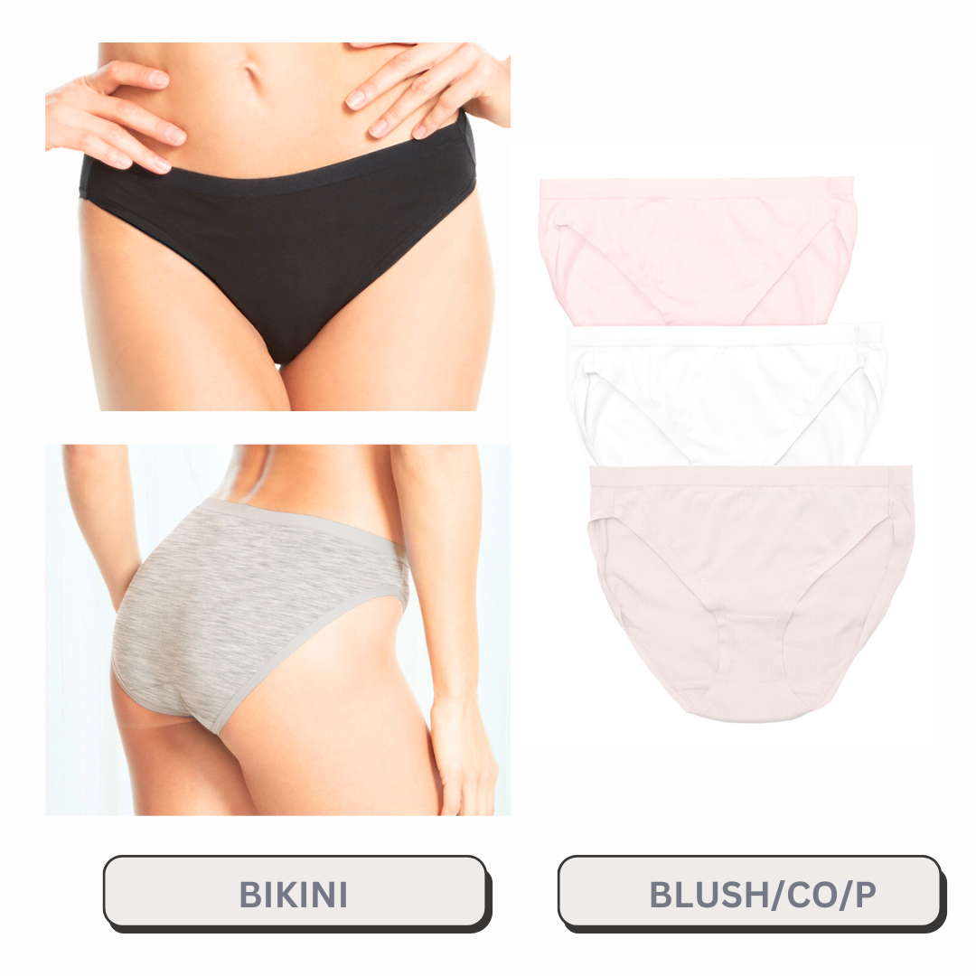 Bikini 3 Pack Solid Colors