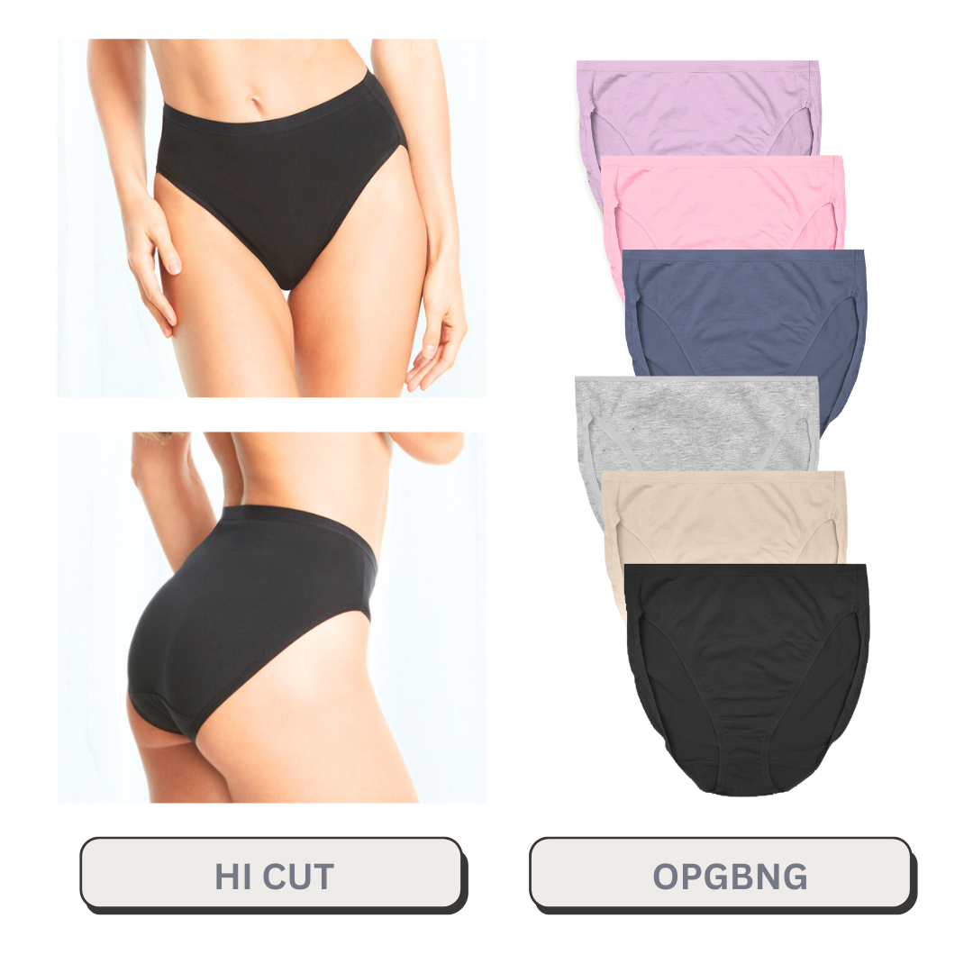 Hi Cut 6 Pack Solid Colors