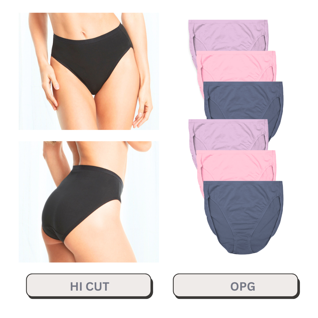 Hi Cut 6 Pack Solid Colors