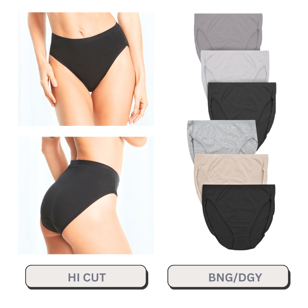 Hi Cut 6 Pack Solid Colors