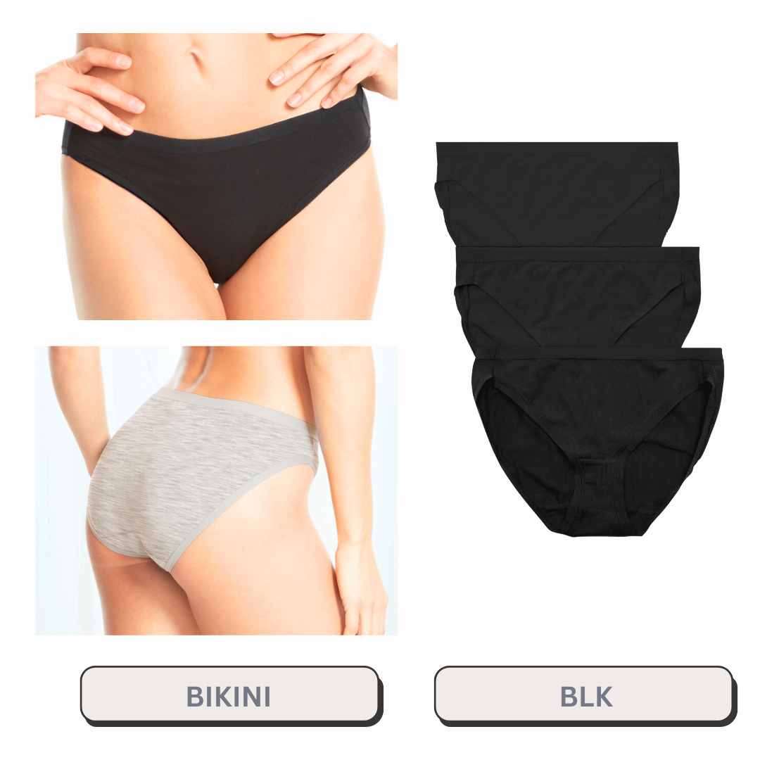 Bikini 3 Pack Solid Colors