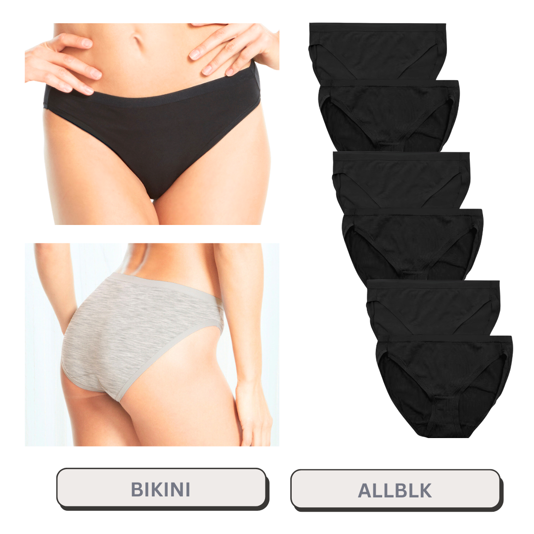 Bikini 6 Pack Solid Colors