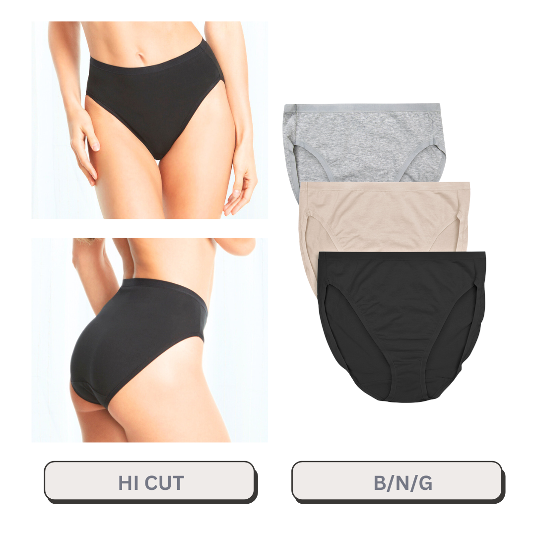 Hi Cut 3 Pack Solid Colors